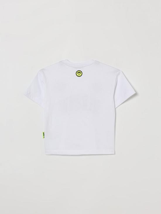 26SS [키즈] 바로우 티셔츠 S6BKJUTH071 002 White - BARROW