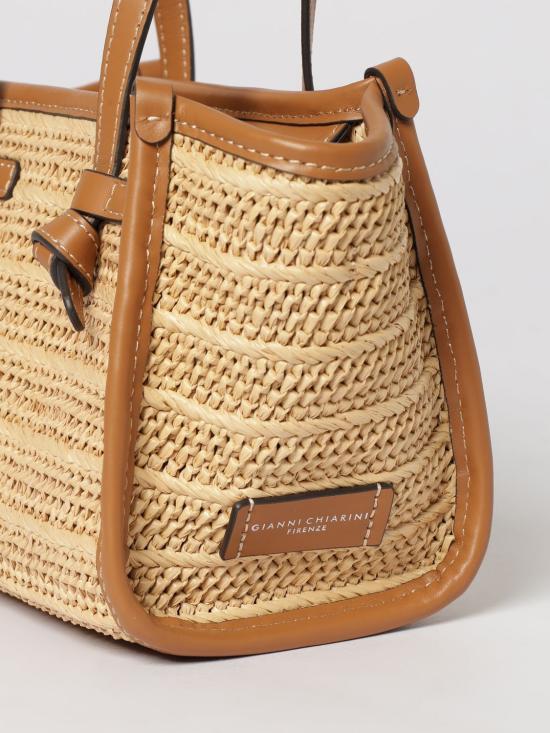 26SS 지아니 끼아리니 토트백 BS8065COMMRVMRK NATURALE Natural - GIANNI CHIARINI
