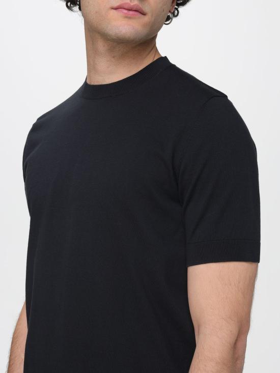 26SS 파올로페코라 스웨터 A009F100 9000 Black 1 - PAOLO PECORA