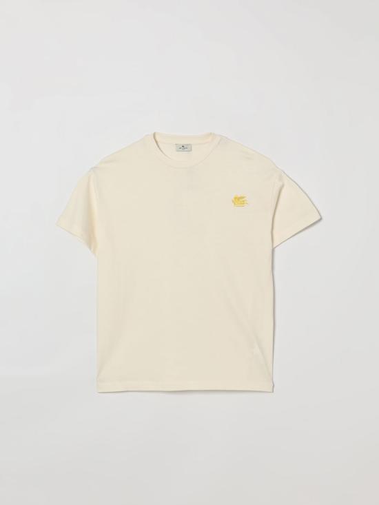 26SS [키즈] 에트로 티셔츠 GY8P91Z3672 102 White