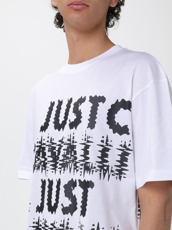 26SS 저스트까발리 반팔 티셔츠 80OAHT30CJ500 003 White - JUST CAVALLI