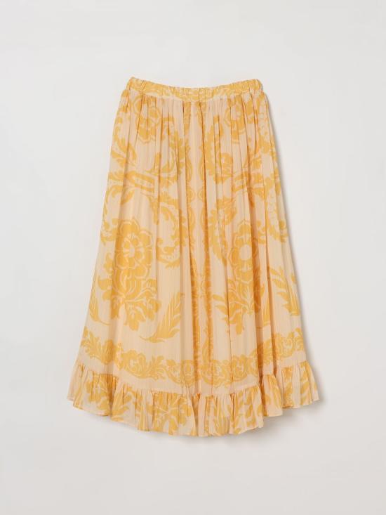 26SS [키즈] 에트로 스커트 GY7A44K0283 238GL Yellow - ETRO