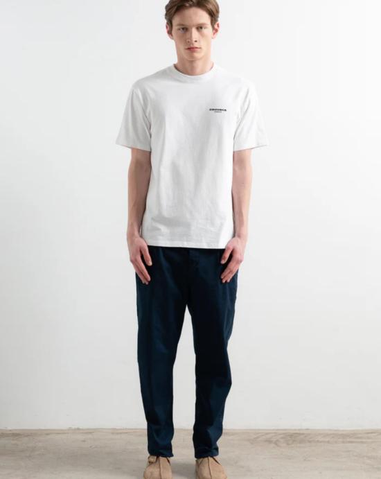 26SS 에드몬드 스튜디오 반팔 티셔츠 MELOMANIAC PLAIN WHITEWHITE White - EDMMOND STUDIOS