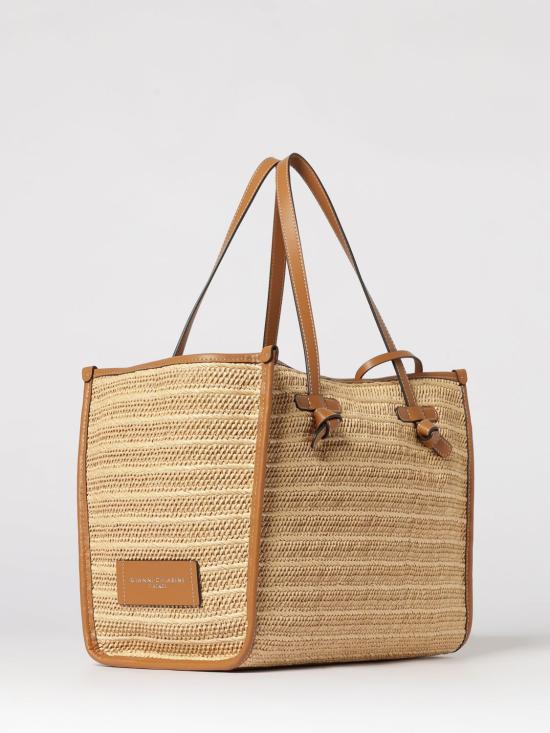 26SS 지아니 끼아리니 숄더백 BS6850COMMRVMRK NATURALE Natural - GIANNI CHIARINI