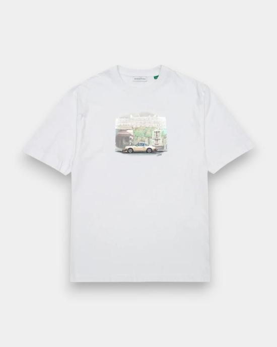 26SS 에드몬드 스튜디오 반팔 티셔츠 CHASSING CLASSICS PLAIN WHITEWHITE White