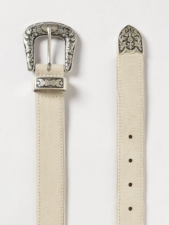 26SS 오르치아니 레귤러 벨트 D10470TWL GES White - ORCIANI