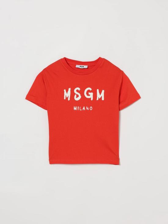 26SS [키즈] 엠에스지엠 티셔츠 S6MSJUTH001 MS074 Red