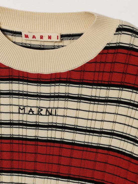 26SS [키즈] 마르니 풀오버 M01821M00X3 0M435 Yellow Cream - MARNI