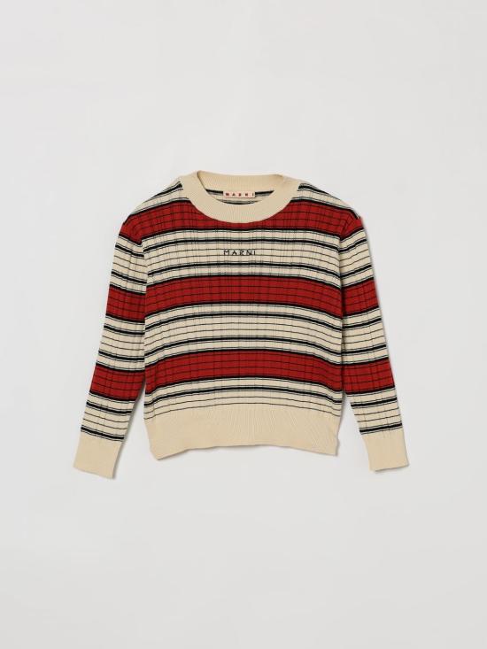 26SS [키즈] 마르니 풀오버 M01821M00X3 0M435 Yellow Cream