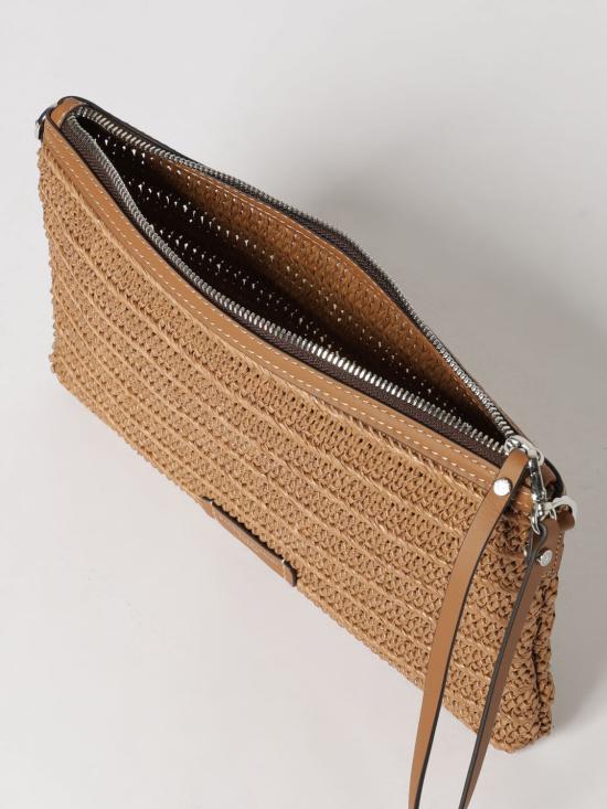 26SS 지아니 끼아리니 클러치/파우치 BS10865COMMRVMRK CARAMELLO Leather - GIANNI CHIARINI