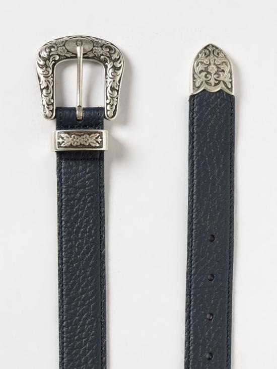 26SS 오르치아니 레귤러 벨트 D10470SOF NVY Blue - ORCIANI