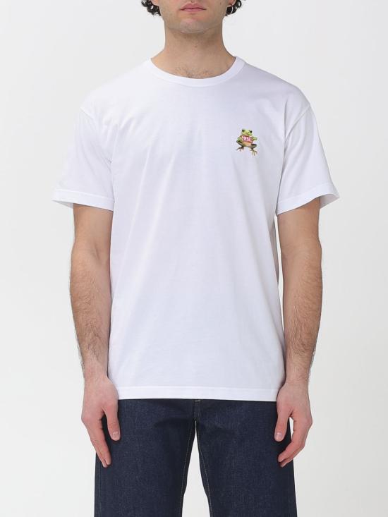 26SS 디젤 반팔 티셔츠 A216510PLAT 100 White