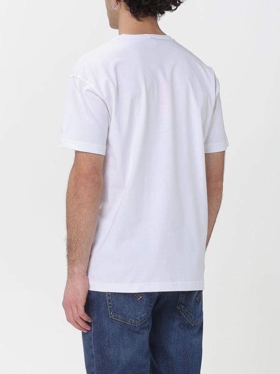 26SS 디젤 반팔 티셔츠 A216520PLAT 100 White - DIESEL