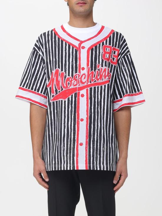 26SS 모스키노 반팔 티셔츠 07090241 3888 Multicolor