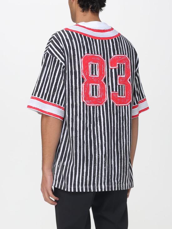 26SS 모스키노 반팔 티셔츠 07090241 3888 Multicolor - MOSCHINO