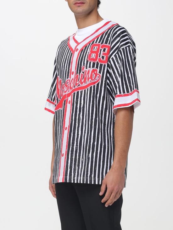 26SS 모스키노 반팔 티셔츠 07090241 3888 Multicolor - MOSCHINO