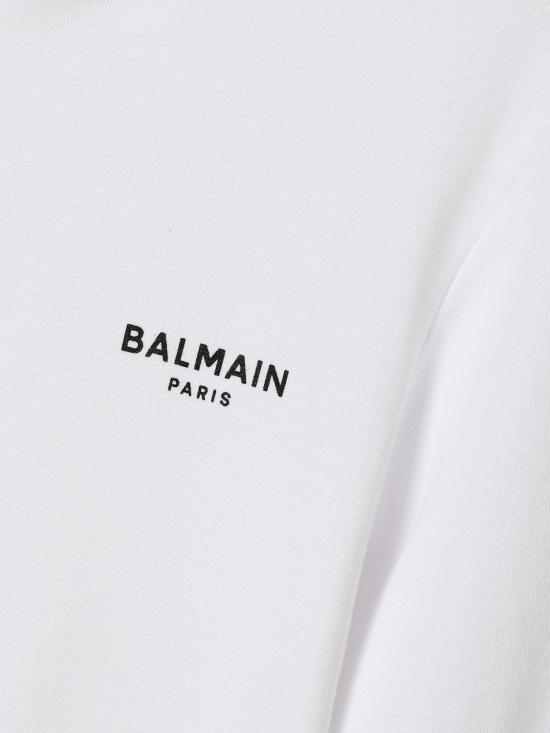 26SS [키즈] 발망 풀오버 BY4Q00Z3183 100NE White - BALMAIN