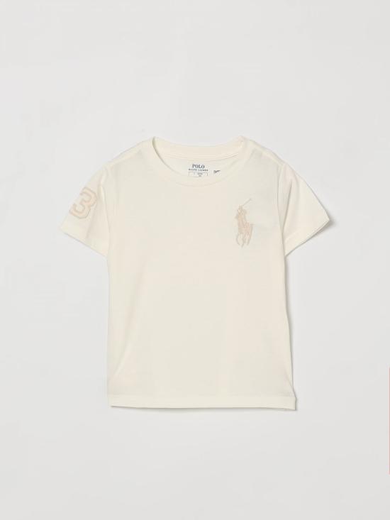 26SS [키즈] 폴로 랄프로렌 티셔츠 322832907 504 White 1