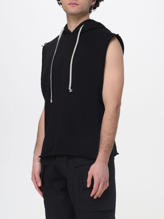 26SS 릭 오웬스 긴팔 티셔츠 RU01F2153JNT 09 Black - RICK OWENS