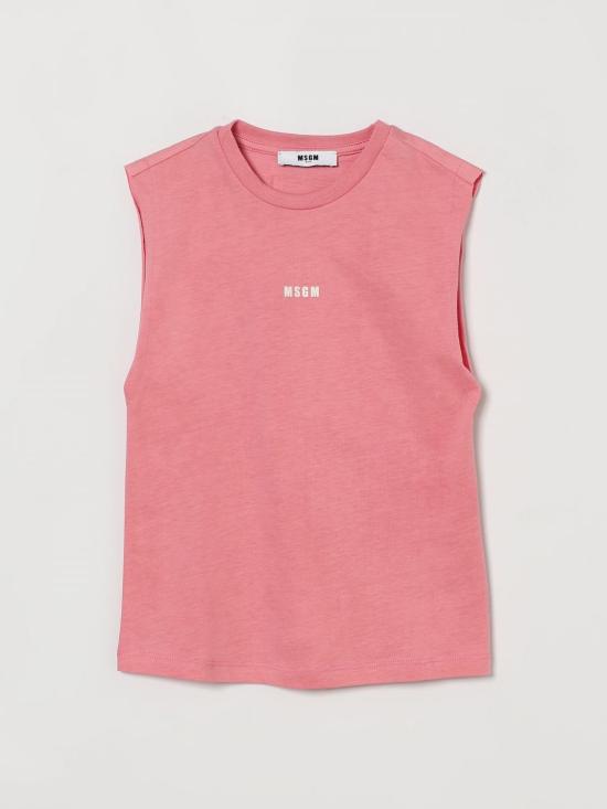 26SS [키즈] 엠에스지엠 티셔츠 S6MSJUTH150 MS070 Pink