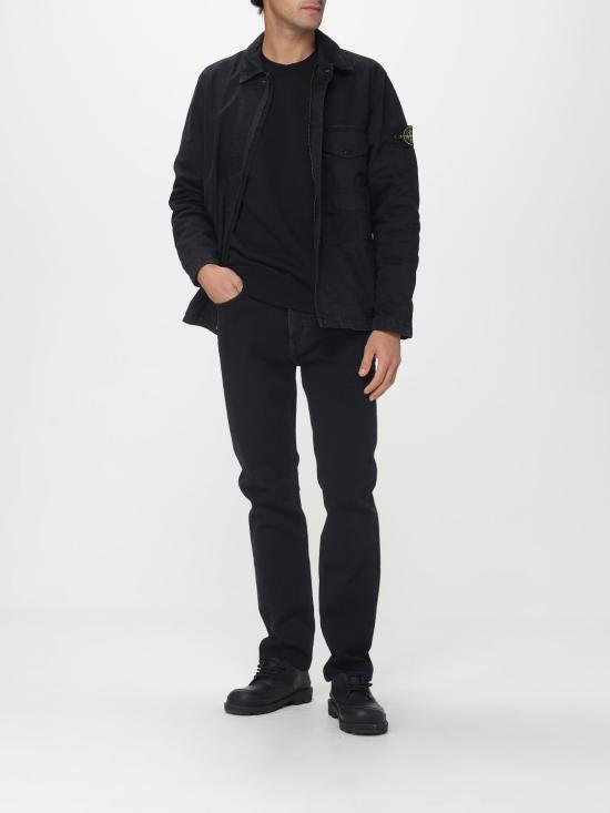 26SS 스톤 아일랜드 긴팔 티셔츠 L1S156100060 V0029 Black - STONE ISLAND