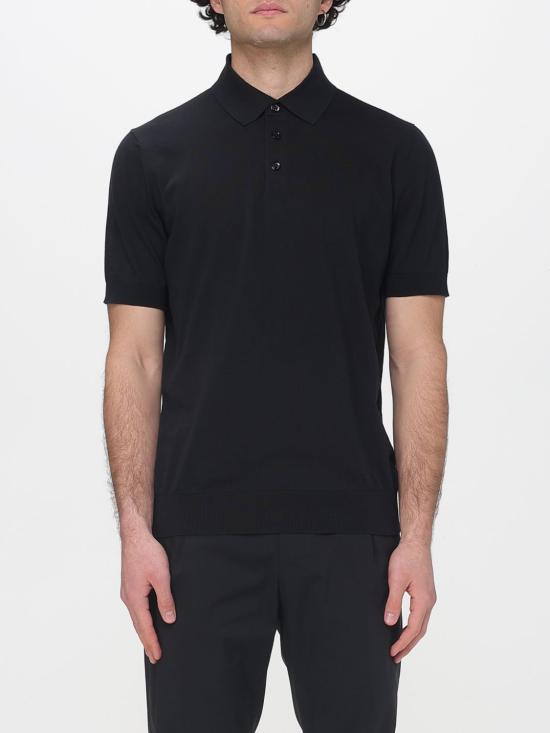 26SS 파올로페코라 폴로 티셔츠 A007F100 9000 Black