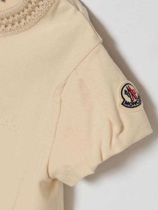 26SS [키즈] 몽클레어 원피스 8I0000589A55 050 White - MONCLER