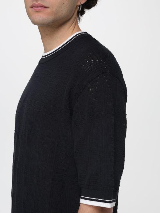 26SS 라니우스 반팔 티셔츠 S6LAMAKE011 110 Black - LANEUS