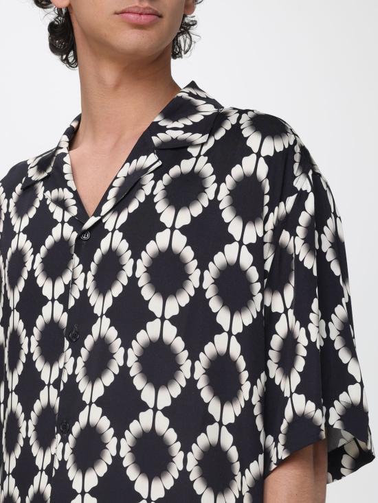 26SS 라니우스 반팔 셔츠 S6LAMASI076 110 Black - LANEUS