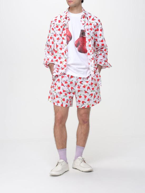 26SS 모스키노 숏팬츠 03310259 1001 White - MOSCHINO