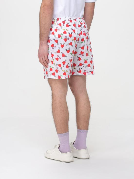 26SS 모스키노 숏팬츠 03310259 1001 White - MOSCHINO