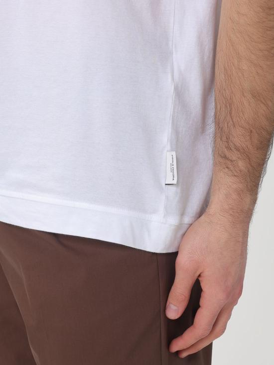 26SS 파올로페코라 반팔 티셔츠 F0214169 1101 White - PAOLO PECORA