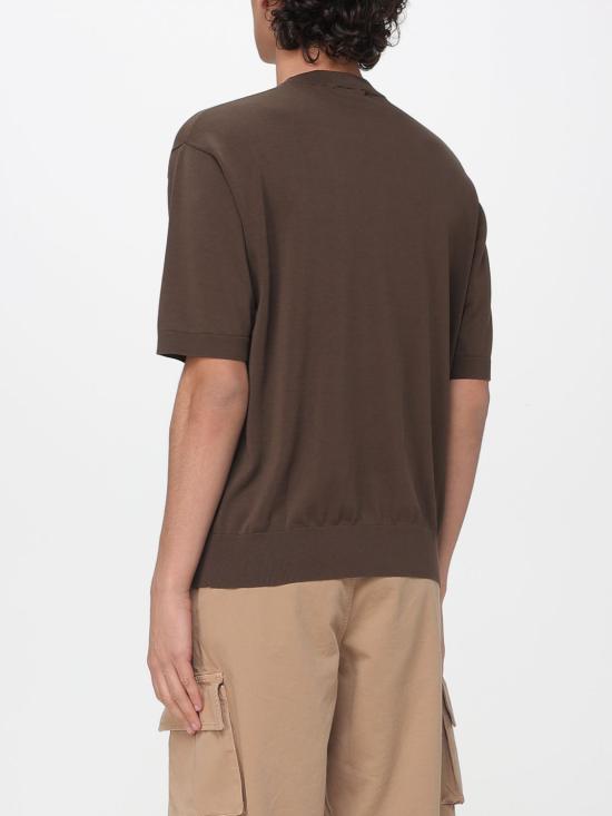 26SS 라니우스 반팔 티셔츠 S6LAMAKE018 920 Cocoa - LANEUS