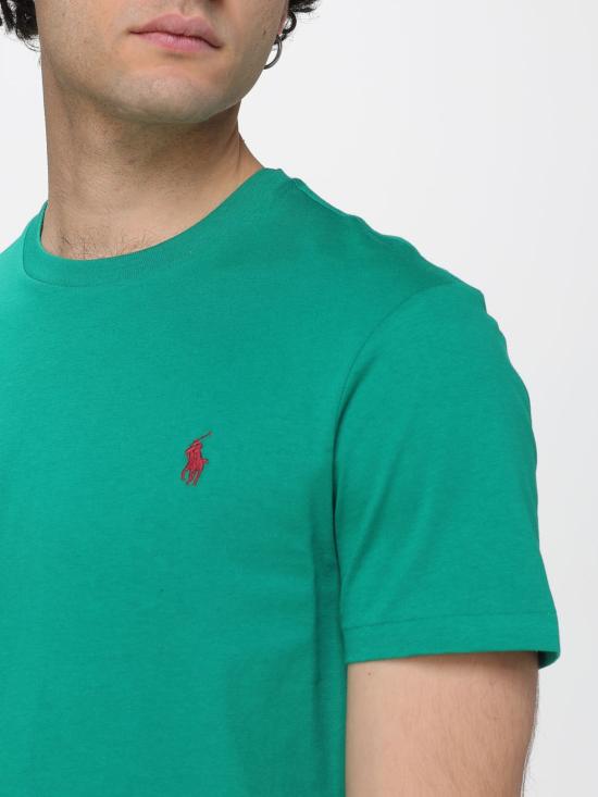 26SS 폴로 랄프로렌 반팔 티셔츠 710671438 519 Grass Green - POLO RALPH LAUREN