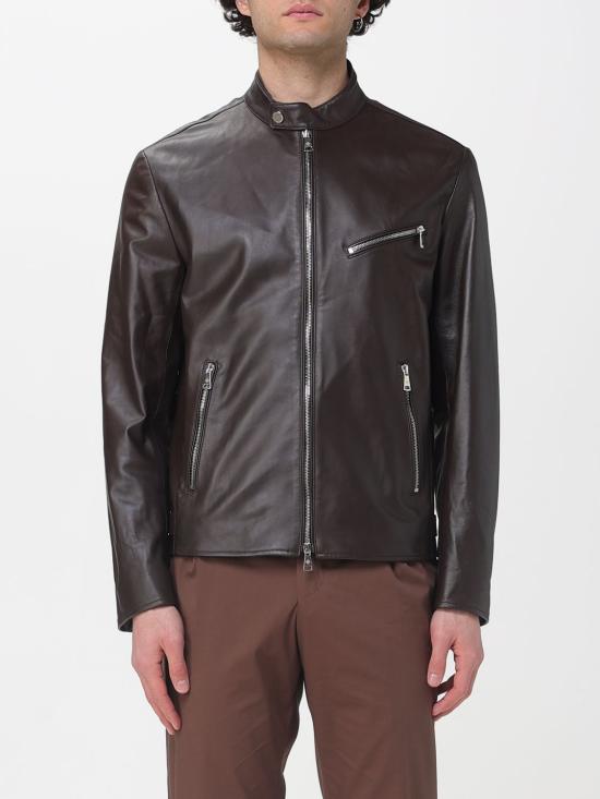 26SS 딸리아토레 가죽 자켓 BERRYPECHE2602 1348 Brown