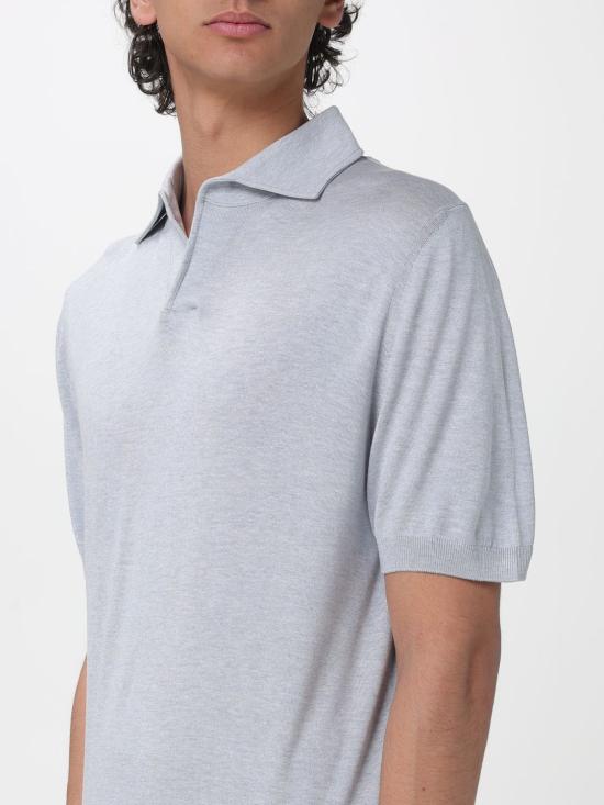 26SS 라르디니 폴로 티셔츠 PALPMC108PA66031 850 Blue - LARDINI