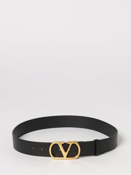 26SS 발렌티노 가라바니 가죽 벨트 YT0SQ7IYR 0NO Black