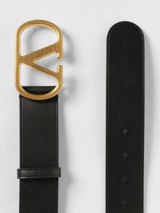 26SS 발렌티노 가라바니 가죽 벨트 YT0SQ7IYR 0NO Black - VALENTINO GARAVANI