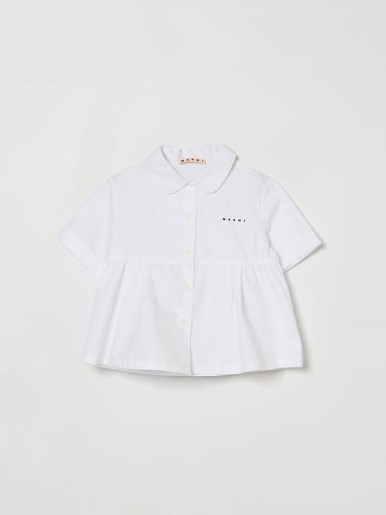 26SS [키즈] 마르니 셔츠 M01741M00UW 0M100 White