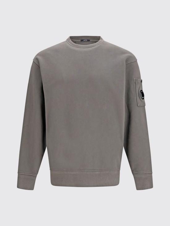 26SS 씨피 컴퍼니 긴팔 티셔츠 20CMSS036A110044R 921 Grey - C.P. COMPANY