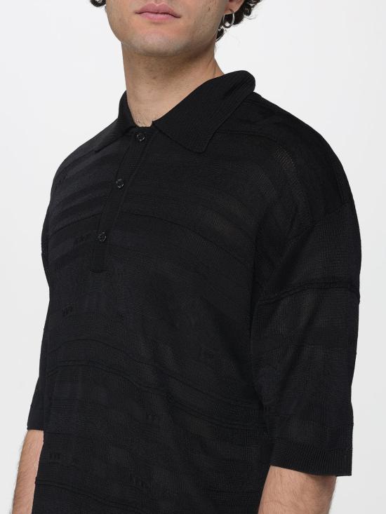 26SS 라니우스 폴로 티셔츠 S6LAMAKP200 110 Black - LANEUS