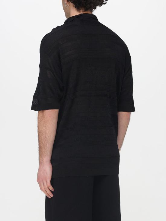 26SS 라니우스 폴로 티셔츠 S6LAMAKP200 110 Black - LANEUS