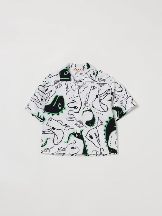 26SS [키즈] 마르니 셔츠 M01711M00WD 0M100 White