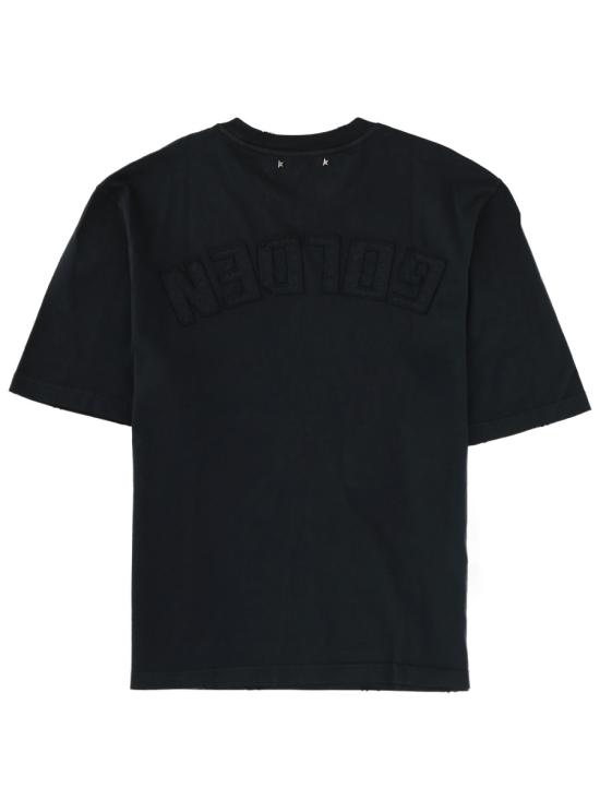 26SS 골든구스 반팔 티셔츠 GUP01873 P00157690456 BLACK - GOLDEN GOOSE