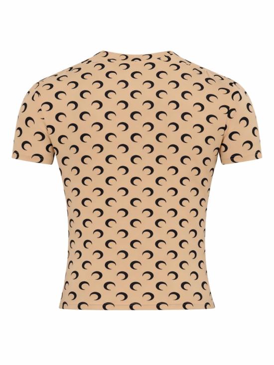 26SS 마린세르 반팔 티셔츠 UTS001A CJER0001TA10 NUDE - MARINE SERRE