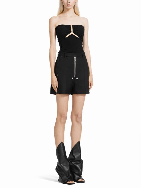 26SS 릭 오웬스 숏팬츠 RP01F6306 WG09 BLACK - RICK OWENS