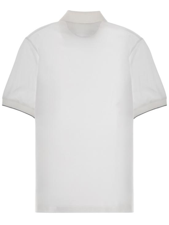 26SS 브루넬로 쿠치넬리 피케 폴로 셔츠 ME8548788 CK640 WHITE - BRUNELLO CUCINELLI