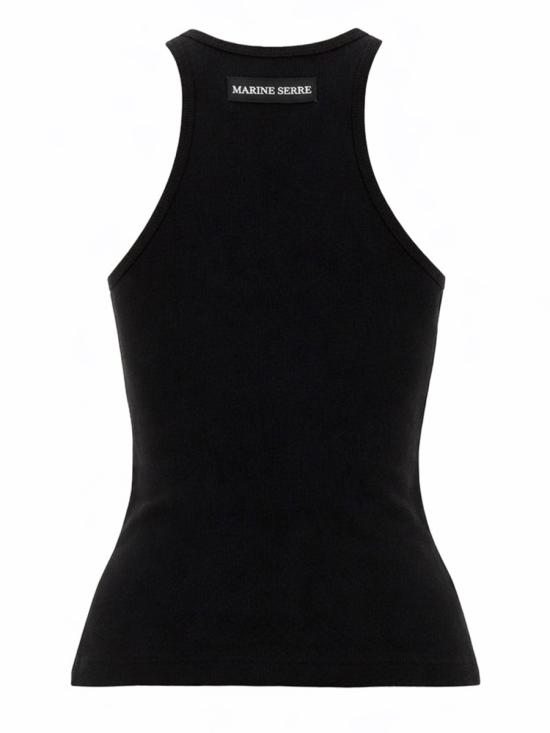 26SS 마린세르 민소매 티셔츠 WTT014A CJER0011BK99 BLACK - MARINE SERRE