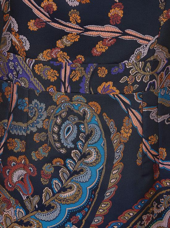 26SS 에트로 미디 원피스 WRHA0036 99TJS82 Grey - ETRO