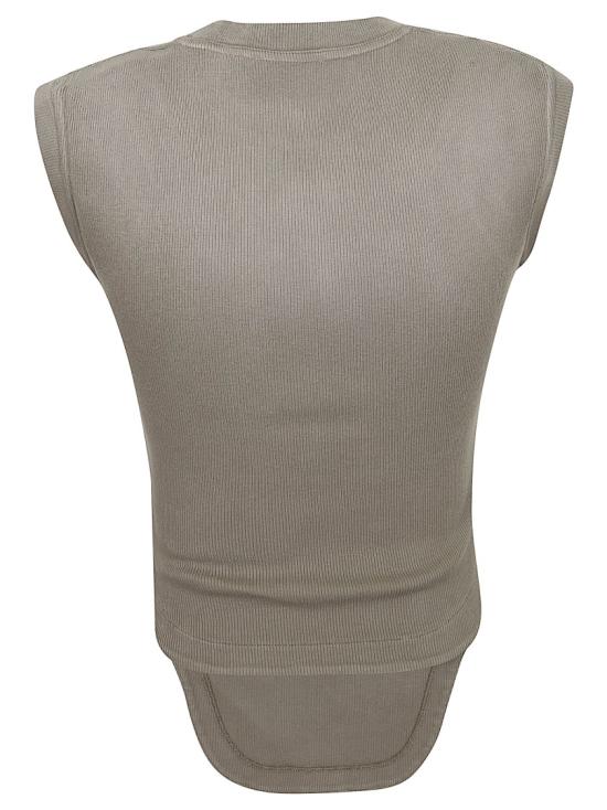 26SS 오프화이트 민소매 티셔츠 OWAD26XS26JE R001 Grey - OFF WHITE